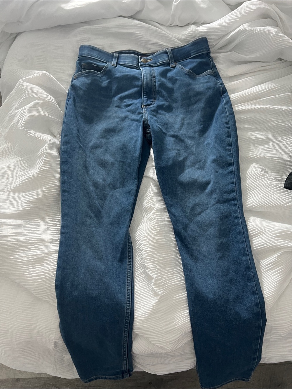 Lee Women's Skinny Jeans in Dark Blue